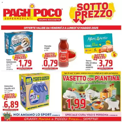 Volantino Paghi Poco (valido fino al 12-05)