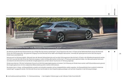 Audi Flugblatt | A6 Seite 63