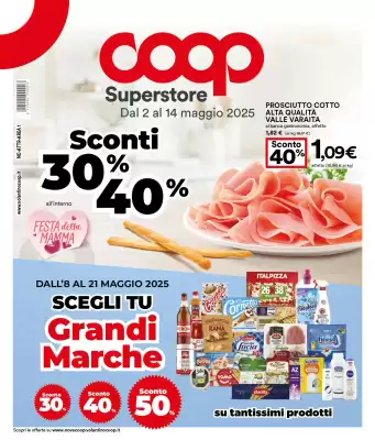 Volantino Coop Superstore (valido fino al 14-05)