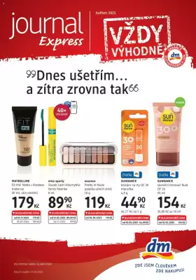 dm drogerie leták (platné do 31-05)