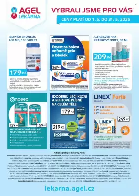 Lékárna AGEL leták (platné do 31-05)
