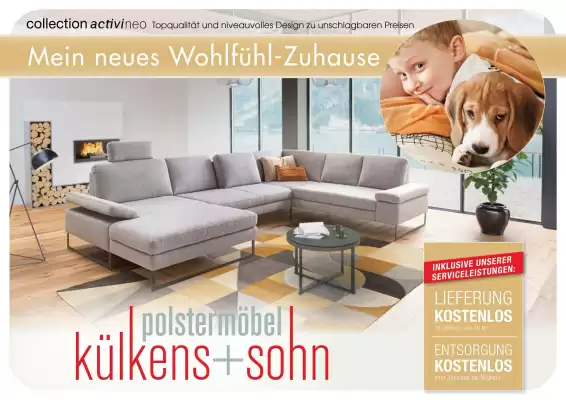 külkens+sohn Polstermöbel Prospekt (gültig bis 30-06)