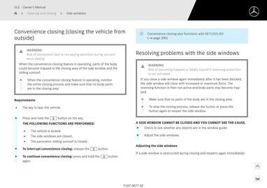 Mercedes Benz catalogue Page 217