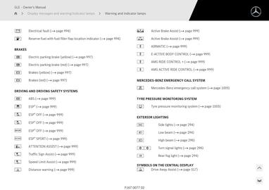 Mercedes Benz catalogue Page 994