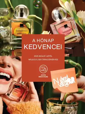 AVON akciós újság (érvényes eddig: 31-05)