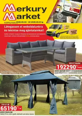 Merkury Market akciós újság (érvényes eddig: 31-05)