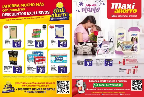 Catálogo MaxiAhorro (válido hasta 13-05)