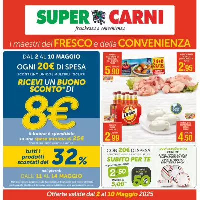 Volantino Super Carni (valido fino al 10-05)