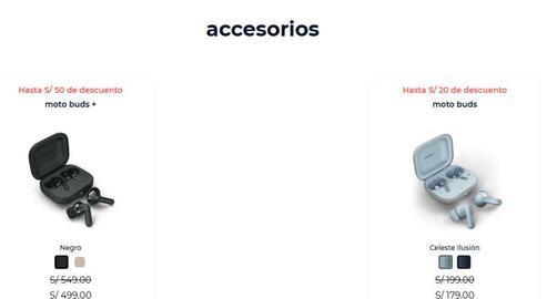 Catálogo Motorola semana 18 Página 1