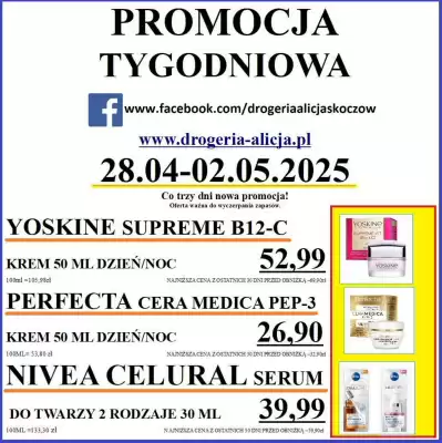 Drogeria alicja gazetka (ważność do 2-05)