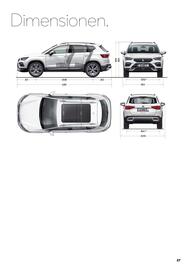 Seat Flugblatt | Ateca Seite 27