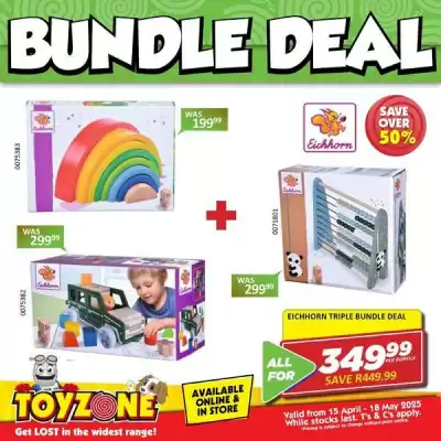 Toy Zone catalogue (valid until 18-05)