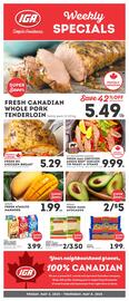 IGA flyer Page 1