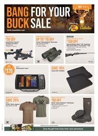 Cabela's flyer Page 1