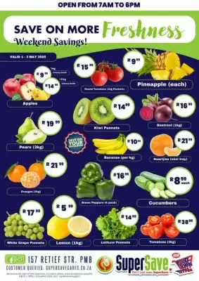 Super Save catalogue (valid until 3-05)