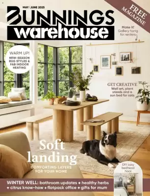 Bunnings catalogue (valid until 30-06)