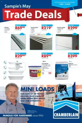 Chamberlain catalogue (valid until 30-05)