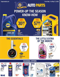 NAPA Auto Parts flyer Page 1