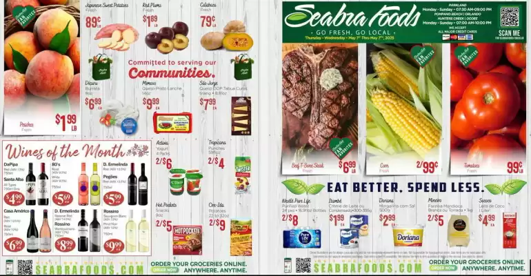 Seabra Foods Weekly Ad (valid until 7-05)