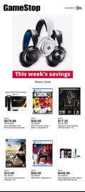 Game Stop Weekly Ad week 18 Page 1