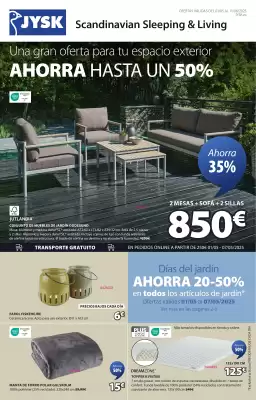 Folleto JYSK (válido hasta el 11-06)
