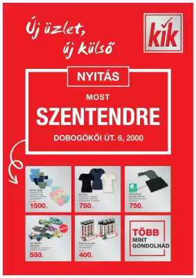 Kik akciós újság