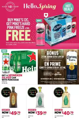Alcool NB Liquor flyer (valid until 14-05)