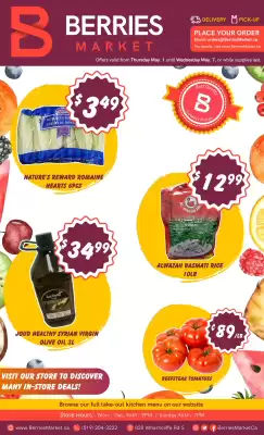 Berries Market flyer (valid until 14-05)