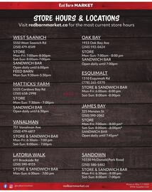 Red Barn Market flyer Page 8
