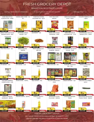 Fresh Grocery Depot flyer (valid until 14-05)