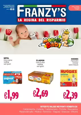 Volantino Franzy's (valido fino al 15-05)