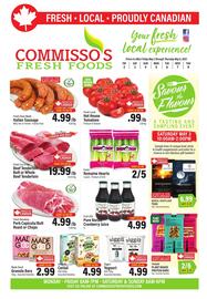 Commisso's Fresh Foods flyer week 18 Page 1