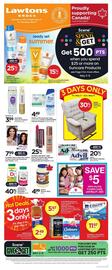 Lawtons Drugs flyer Page 1