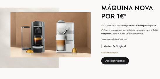 Folheto Nespresso Página 1