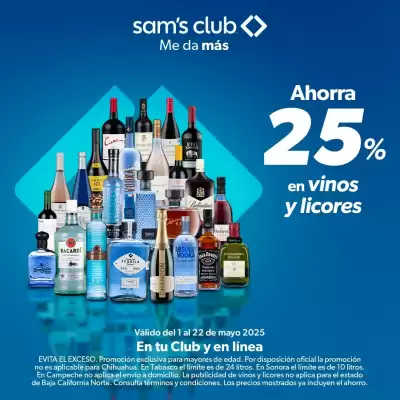 Catálogo Sam's Club (válido hasta 22-05)
