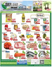 Skyland Foodmart flyer week 18 Page 1