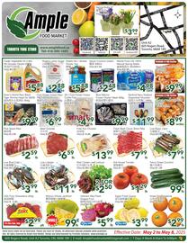 Ample Food Market flyer week 18 Page 1