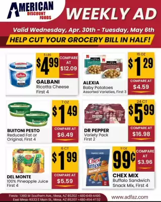 American Discount Foods Weekly Ad (valid until 6-05)