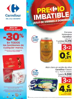 Folleto Carrefour (válido hasta el 4-05)