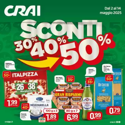 Volantino Crai (valido fino al 14-05)