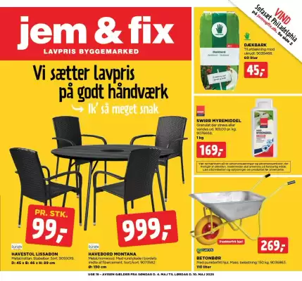 jem & fix tilbudsavis (gælder indtil 10-05)