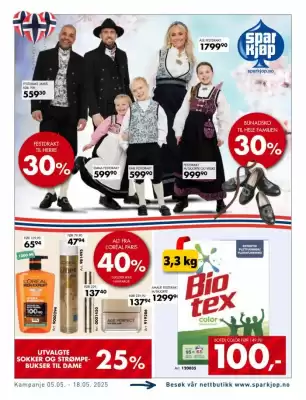 Sparkjøp Kundeavis (gyldig til 18-05)