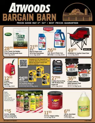 Atwoods Ranch & Home Weekly Ad (valid until 31-05)