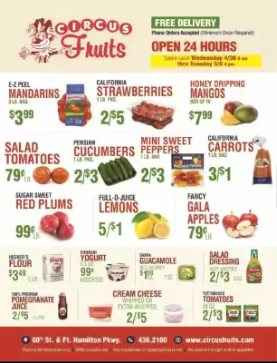Circus Fruits Weekly Ad (valid until 6-05)