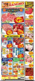 Supermercado El Rancho Weekly Ad week 18 Page 1