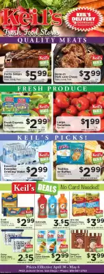 Keil's Fresh Food Stores Weekly Ad (valid until 6-05)