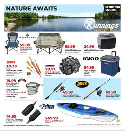 Runnings Weekly Ad Page 1