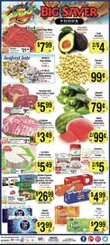Big Saver Foods Weekly Ad week 18 Page 1