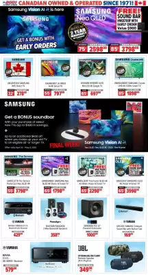 2001 Audio Video flyer (valid until 9-05)