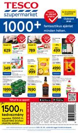 Tesco akciós újság | Szupermarket Oldal 1